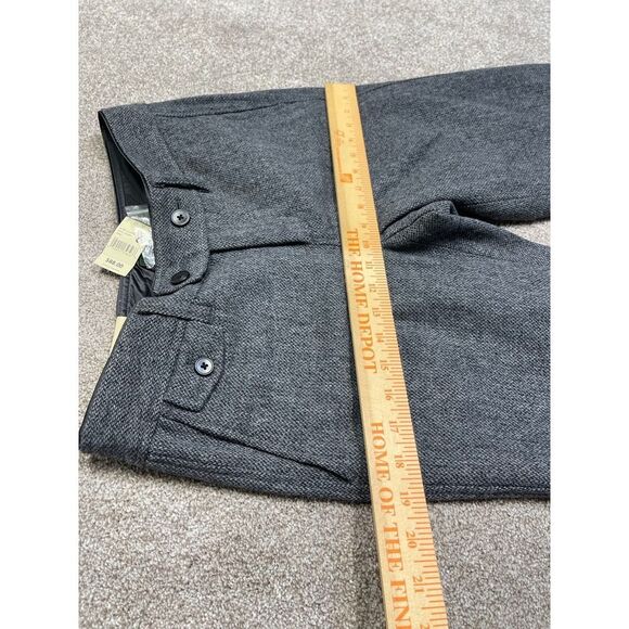 Eddie Bauer Vashon fit trouser womens 6  twill vashn gray wool blend nwt - Picture 7 of 12